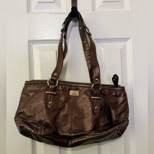 EUC The SAK Purse Leather Handbag Bronze